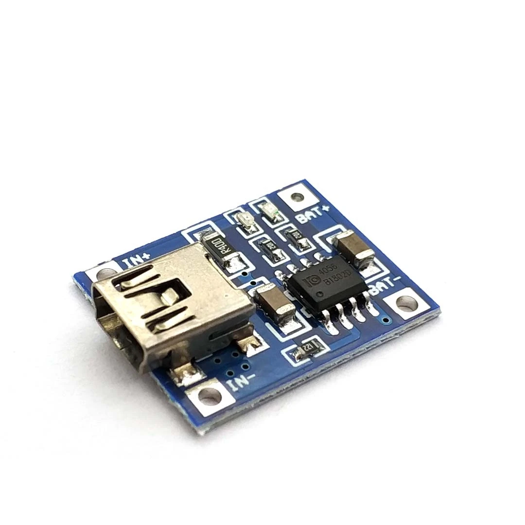 5 шт. мини порт TP4056 1A микрофон USB плата для зарядки литий полимерных аккумуляторов