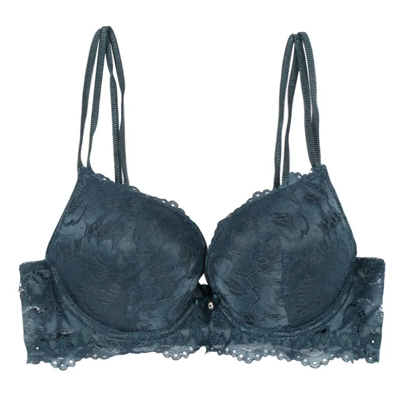 2019 сексуальный кружевной комплект с бюстгальтером вышивка мягкий бюстгальтер
