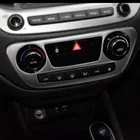 Для Hynudai Solaris 2 2017 автомобильные аксессуары автомобильный Кондиционер переключатель панель крышка рамка отделка наклейка стайлинга автомобилей 1 шт.