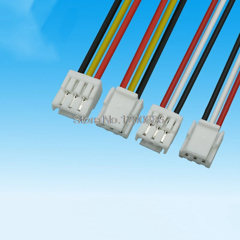 Кабели по индивидуальной длине 28AWG 1 м/1 5 м 2P/3P/4P/5P/6 контактов серия SCT1258 JST GH 25