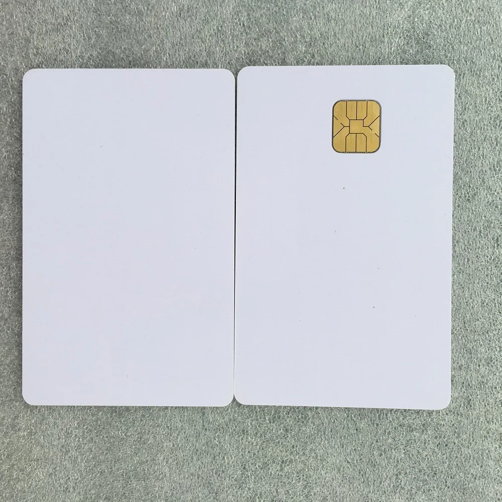 wholesale 1000pcs iso7816 Contact memory smart card AT88SC1604-09PT PVC IC card