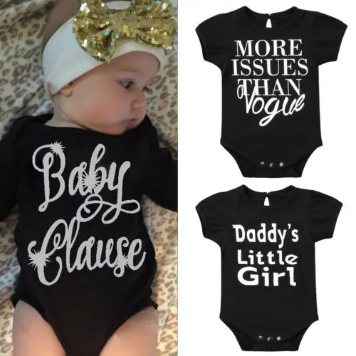 2018 черный комбинезон с короткими рукавами для новорожденных девочек и мальчиков