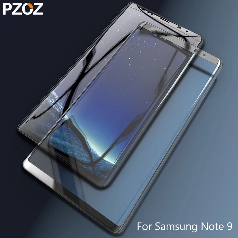 PZOZ для samsung Galaxy Note 9 закаленное стекло полное покрытие протектор экрана Защитная
