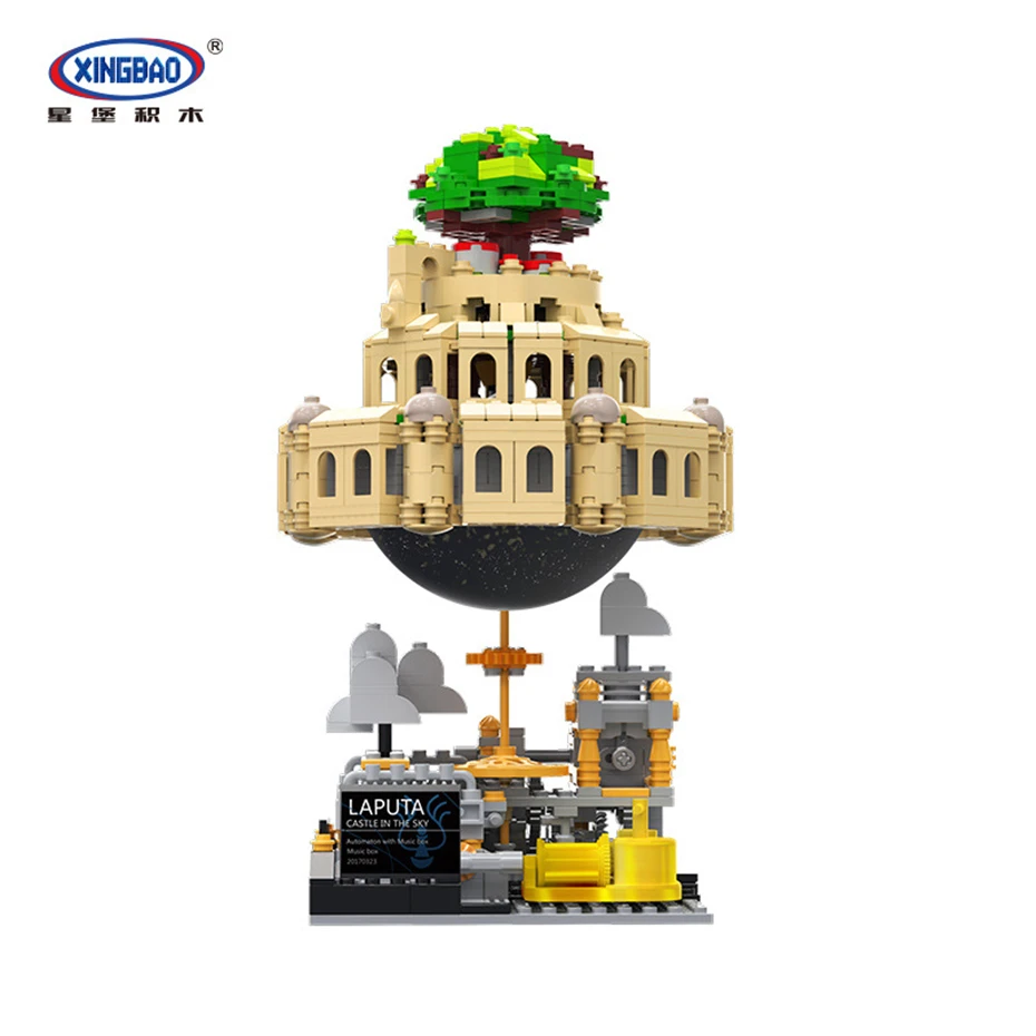 XINGBAO 05001 креативная серия MOC 1179 шт. набор для строительства города в небе с