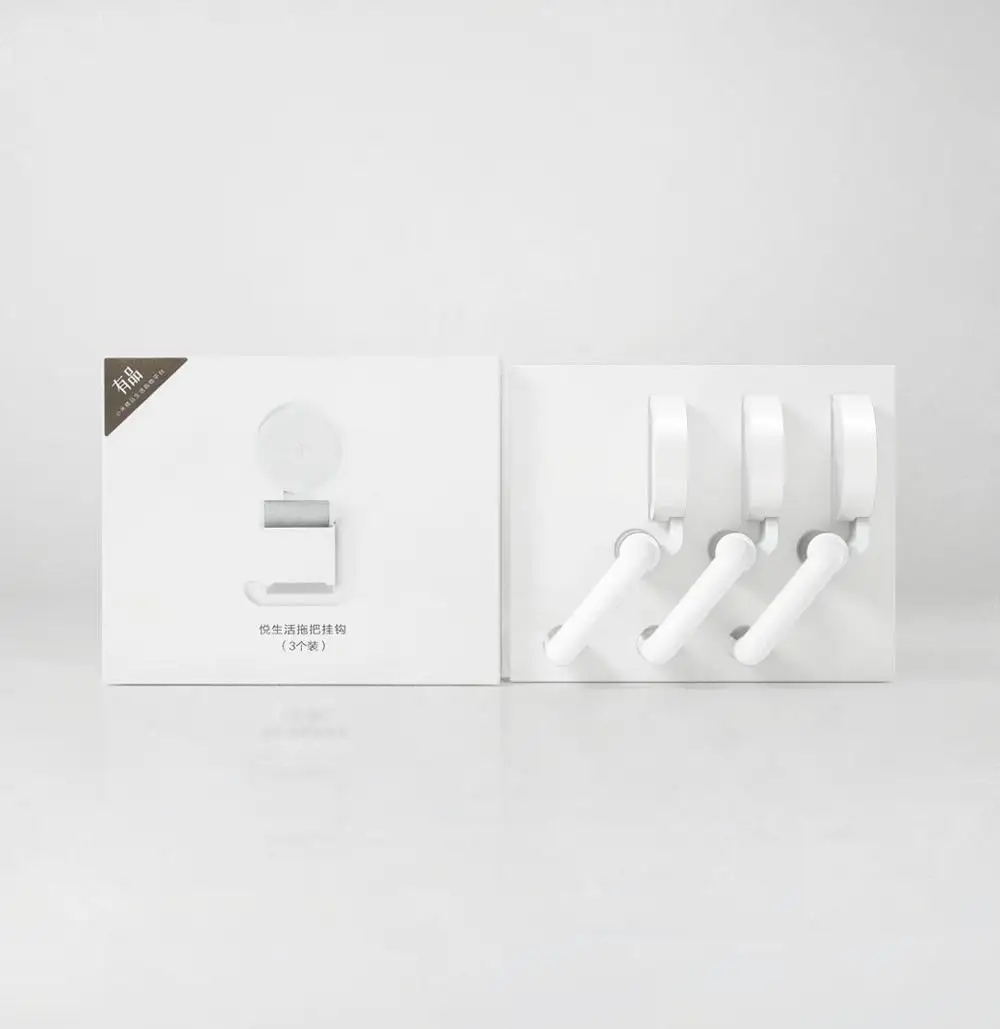 White Xiaomi Mijia Hl крючок для распыления воды Deerma швабра и Swdk D280 беспроводной ручной Электрическая Швабра стеклоочистителя 3 шт./пакет - Цвет: White