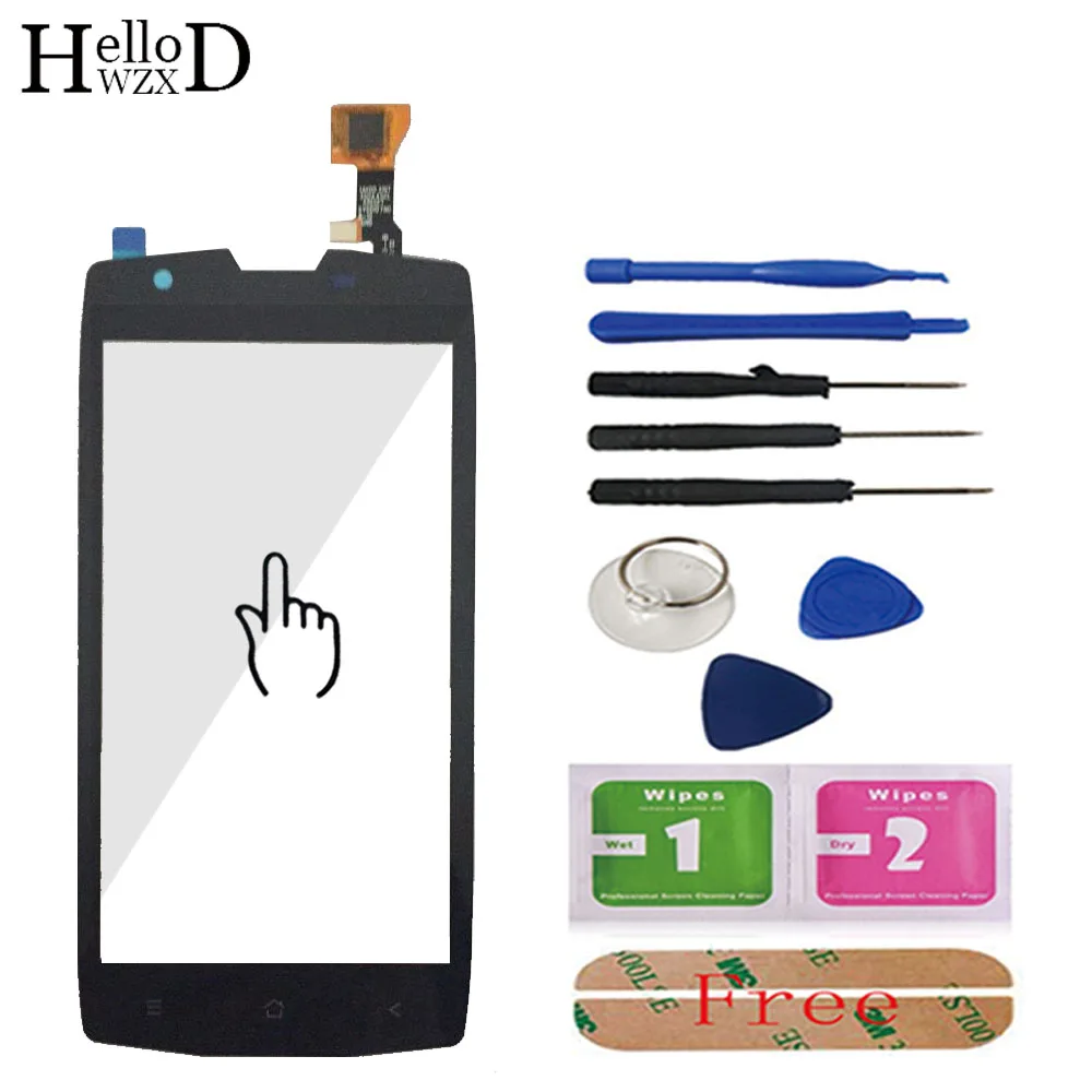 Сенсорное стекло HelloWZXD 5 0 дюйма сенсорный экран дигитайзер панель переднее для