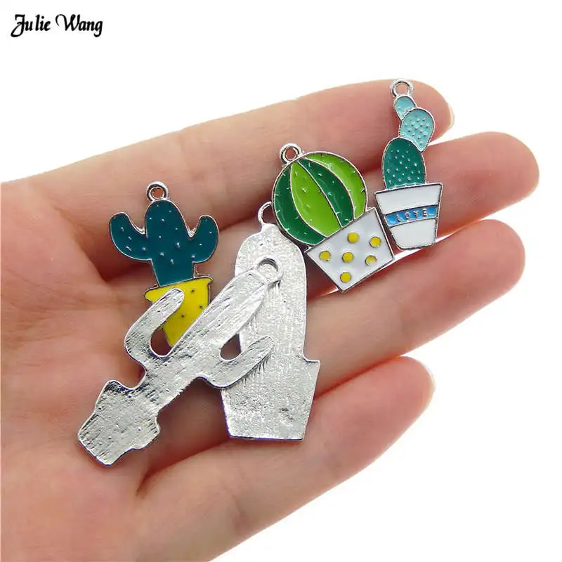 Julie Wang 5 шт. 10 эмалированный шар в горшках кактус подвески для растений DIY