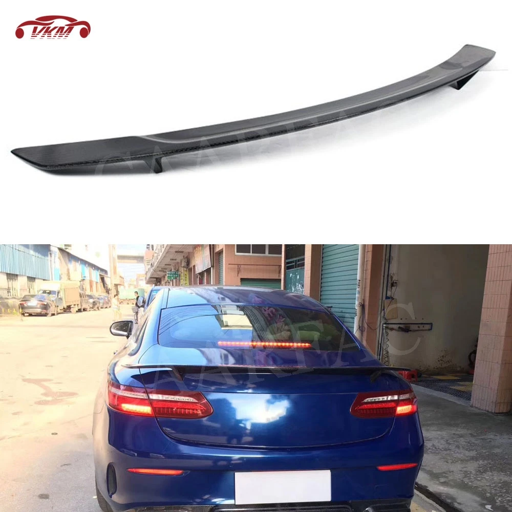 

Carbon Fiber Rear Spoiler for Mercedes benz E Class W238 2-Door Coupe E250 E300 E350 2017 2018 2019 FRP Rear Trunk Wings