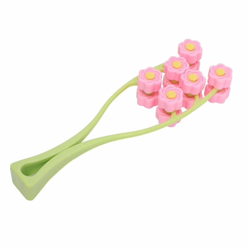 Массажер для лица ролик похудения портативный подтяжки в форме цветка