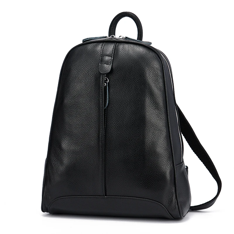 Женские рюкзаки из натуральной кожи черные/Серебристые/серые/белые/розовые