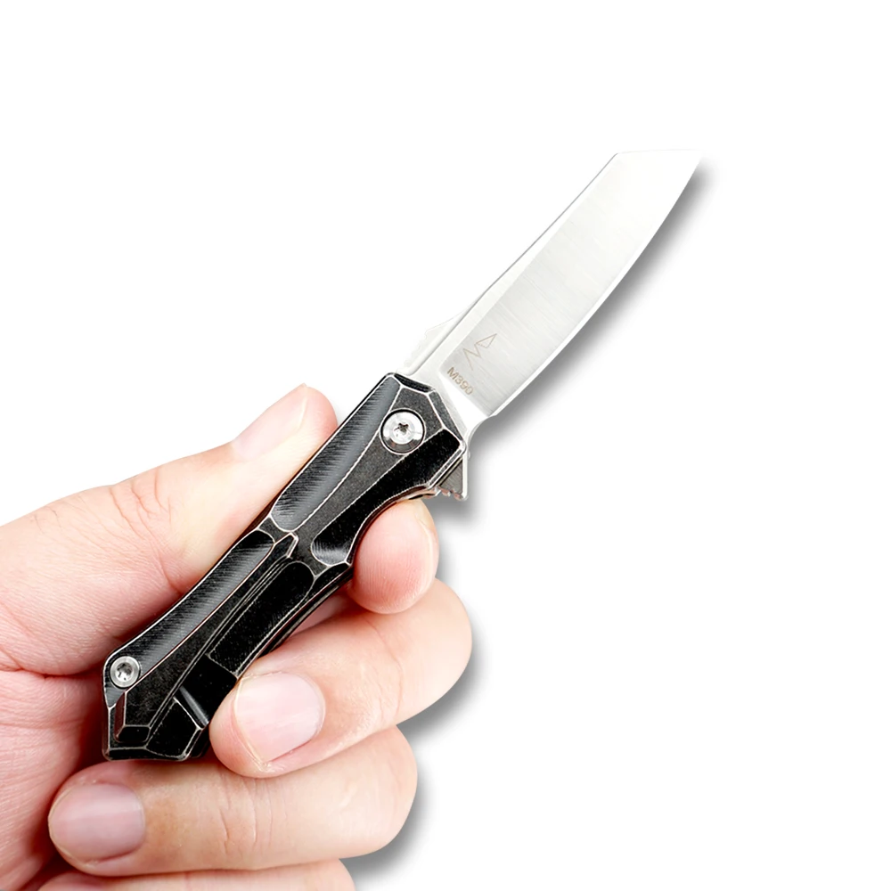 Складной мини-нож TwoSun Micro M390 карманный нож Походный инструмент для выживания на