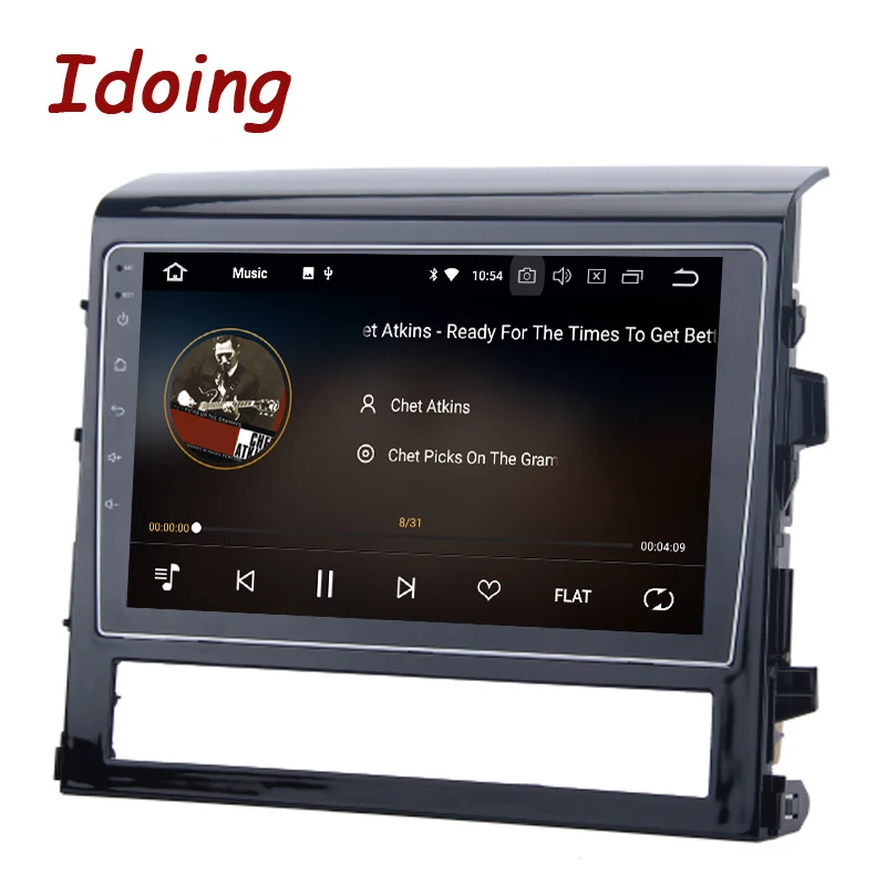 Idoing 2Din10. 2 &quot8 ядерный автомобильный gps-плеер для Toyota Land Cruiser 4 Гб + 32 ГБ Android8.0/7 1