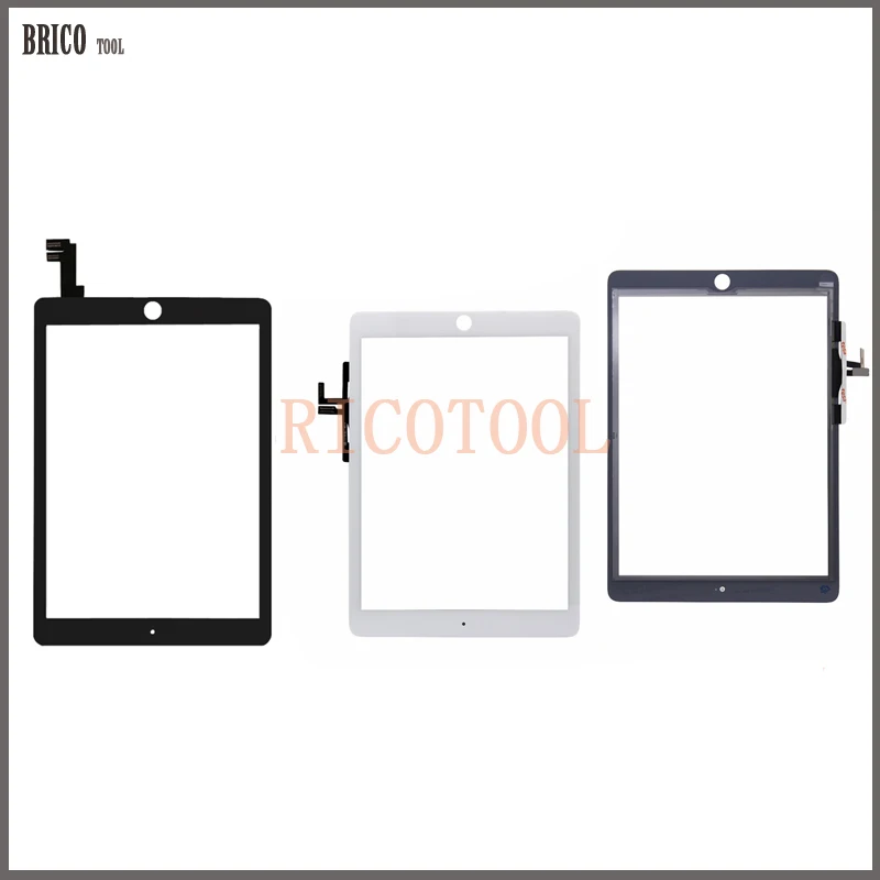 Bricotool сенсорный экран для iPad Air 2 2nd Gen поколения A1567 A1566 Сенсорный 1st A1474 A1475 A1476