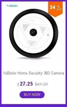 YuBeter 1080P Беспроводная ip-камера 360 панорамная камера лампа WiFi лампа рыбий глаз 2 МП видеонаблюдение Детский Монитор ночное видение