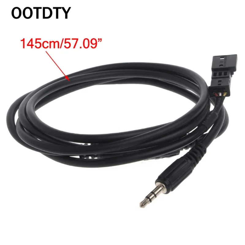 3 контакта 5 мм разъем AUX адаптер Радио Интерфейсный кабель для BMW BM54 E39 E46 E53