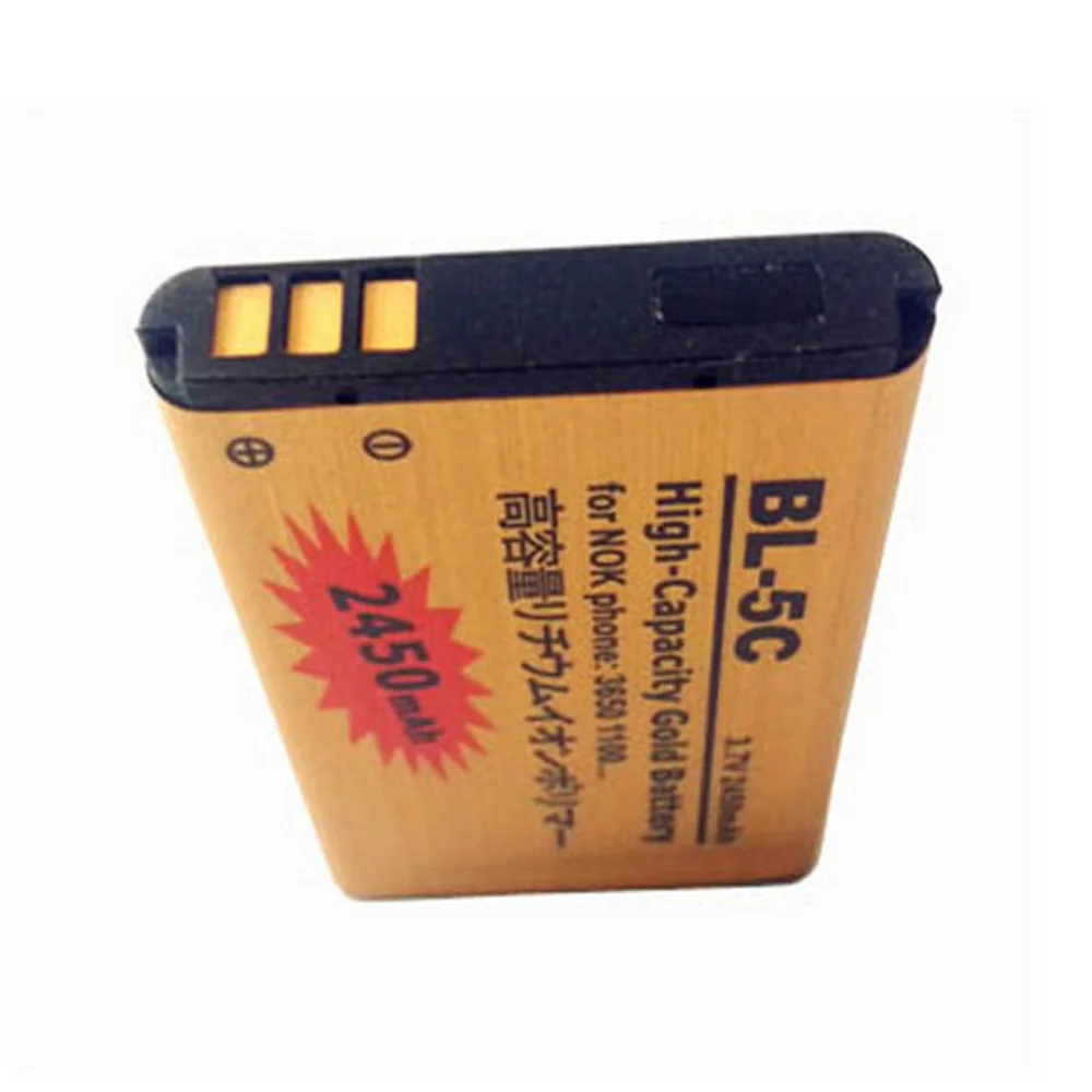 Новый оригинальный телефонный аккумулятор New Ohd 100% Bl-5c для Nokia Bl 5c Bl5c 1112 1110 6600 N70 N71 N90 для замены.