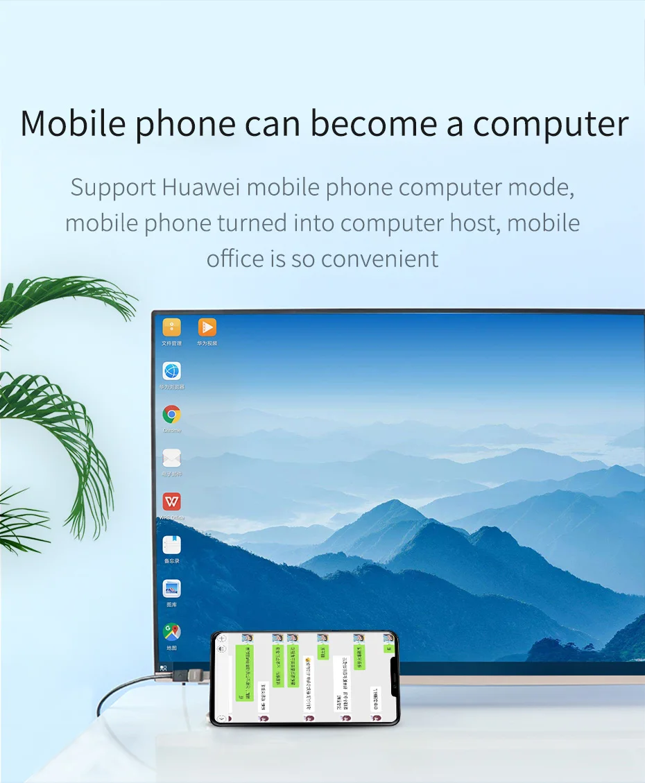 Hagibis USB C к HDMI адаптер Тип C Мужской к HDMI Женский конвертер 4 k@ 30Hz HD для Macbook samsung Galaxy S10 huawei P30 iPad Pro