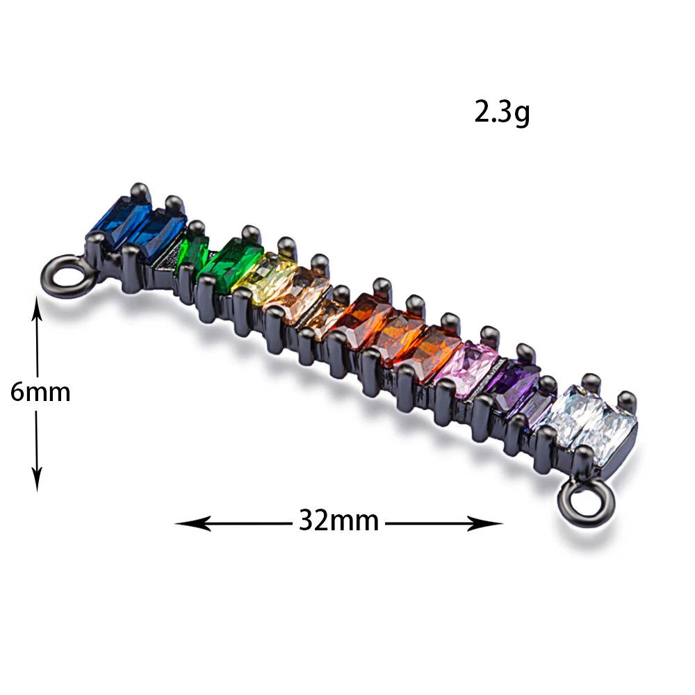 ZSS392 Complete animal charms bracelet jewelry connector accessories for diy bracelet making copper zircon micro pave cz wholesale - Цвет: ZSS392