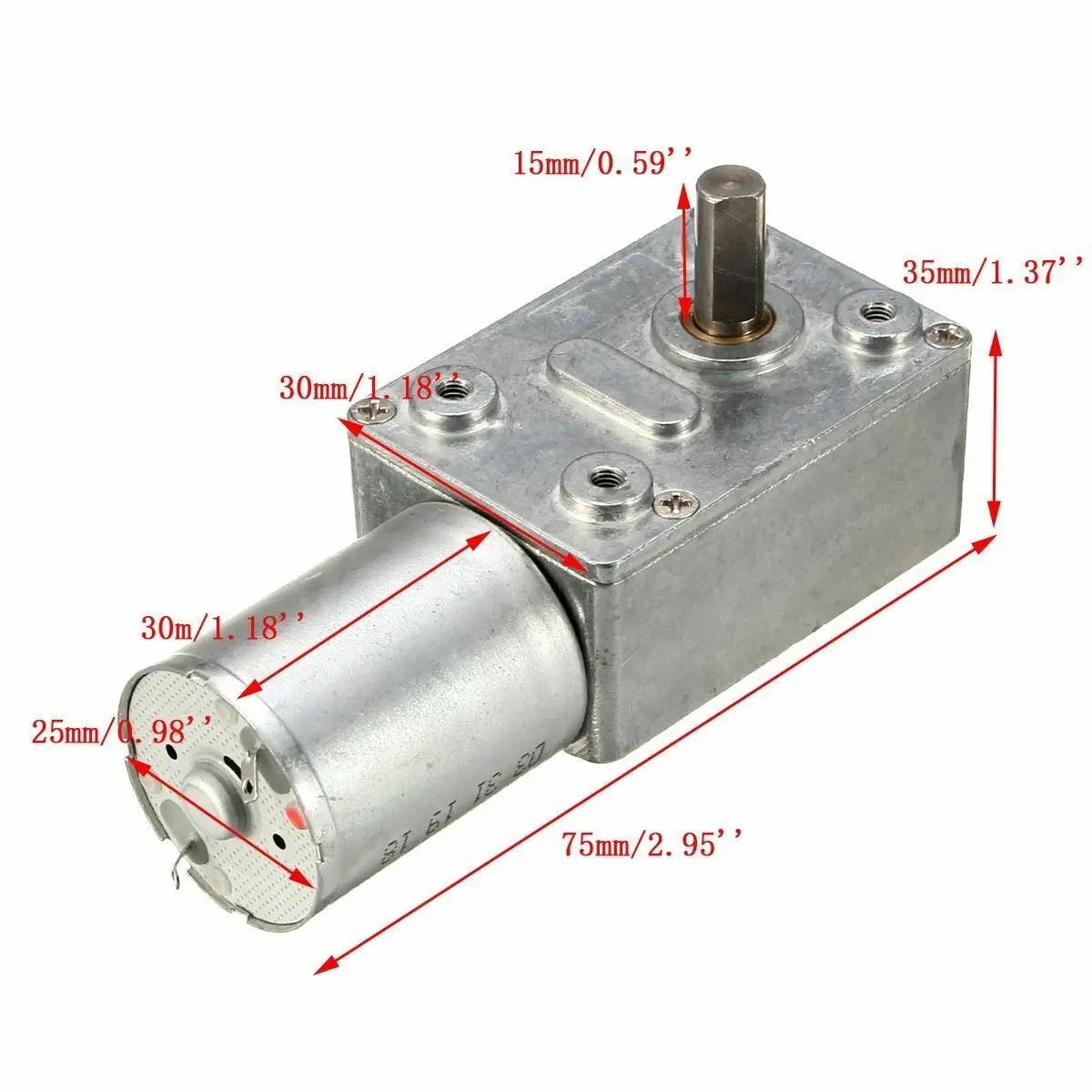Мотор-редуктор GW370 DC6V 1 об/мин с высоким крутящим моментом | Обустройство дома