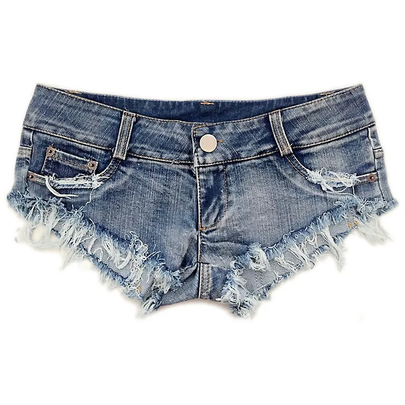 

New Fashion Sexy Hole Low Waist Jean Shorts Denim Jeans Shorts Mini Hot Shorts S M L XL XXL