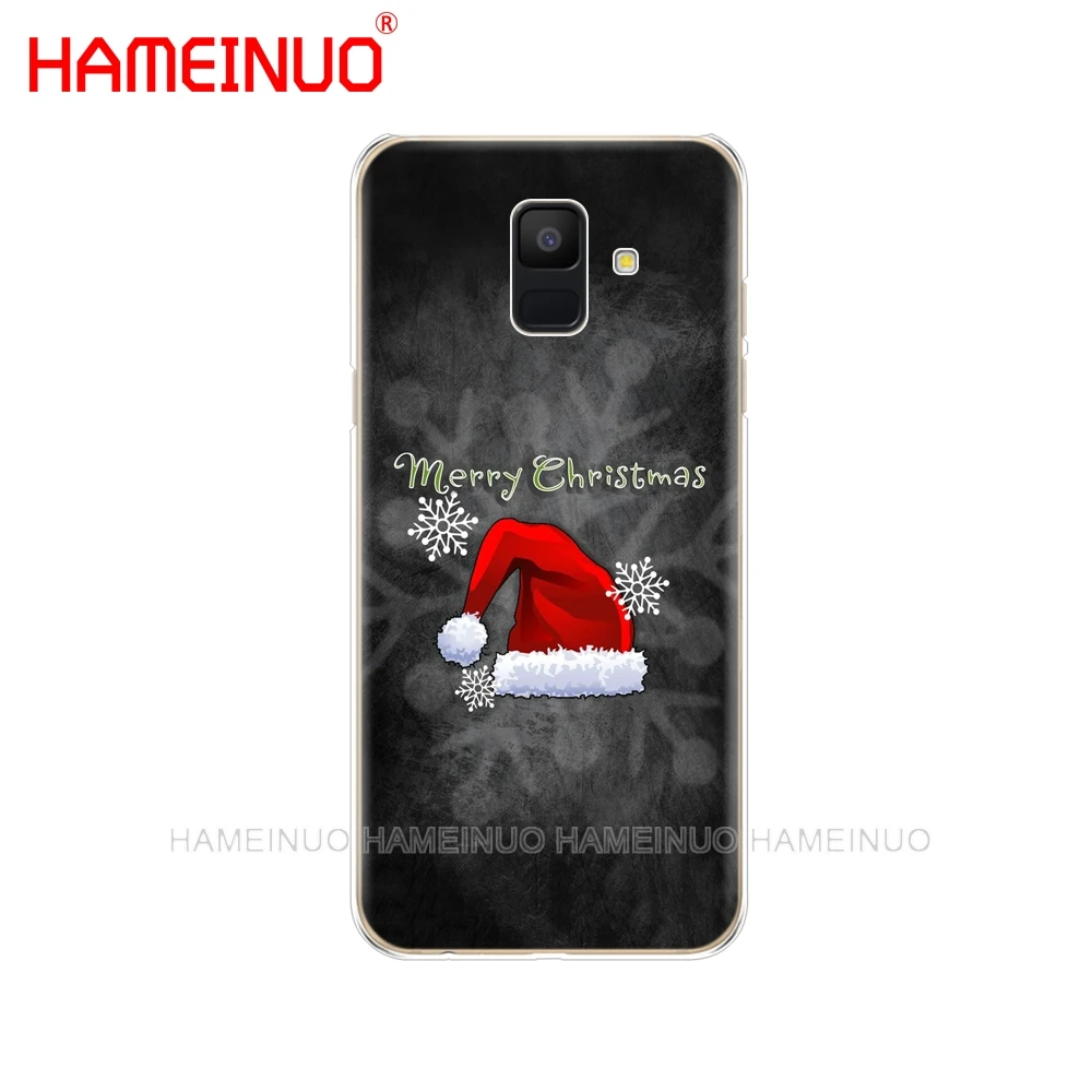 HAMEINUO Merry Christmas Санта Клаус Олень год чехол для телефона samsung Galaxy J4 J6 J8 A9 A7 A6 A8 PLUS j7 duo - Цвет: 43198