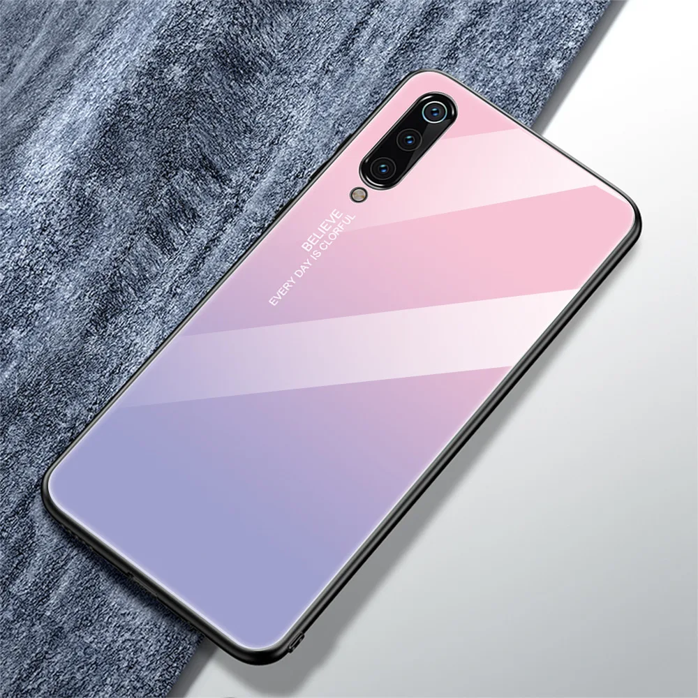 Красный mi 7 Note 7 Pro Note 6 Pro Red mi K20 Pro Red mi 6 Pro mi 9T mi 9 mi 8 mi x3 чехол противоударное покрытие звездное пространство закаленное стекло чехол