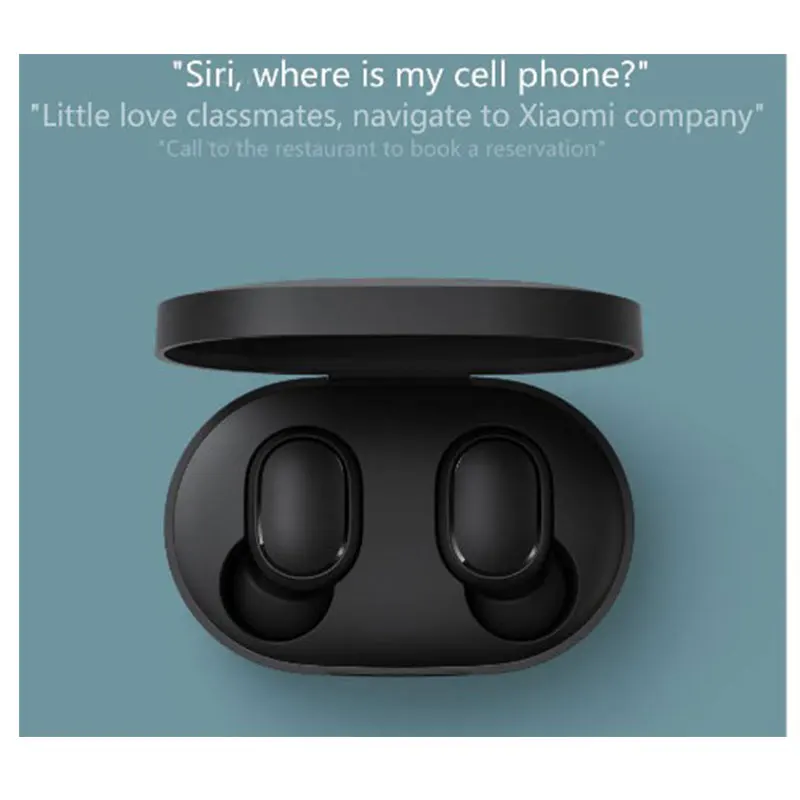 Глобальная версия Xiaomi Redmi Airdots TWS наушники Mi беспроводные Eeadphones голосовое