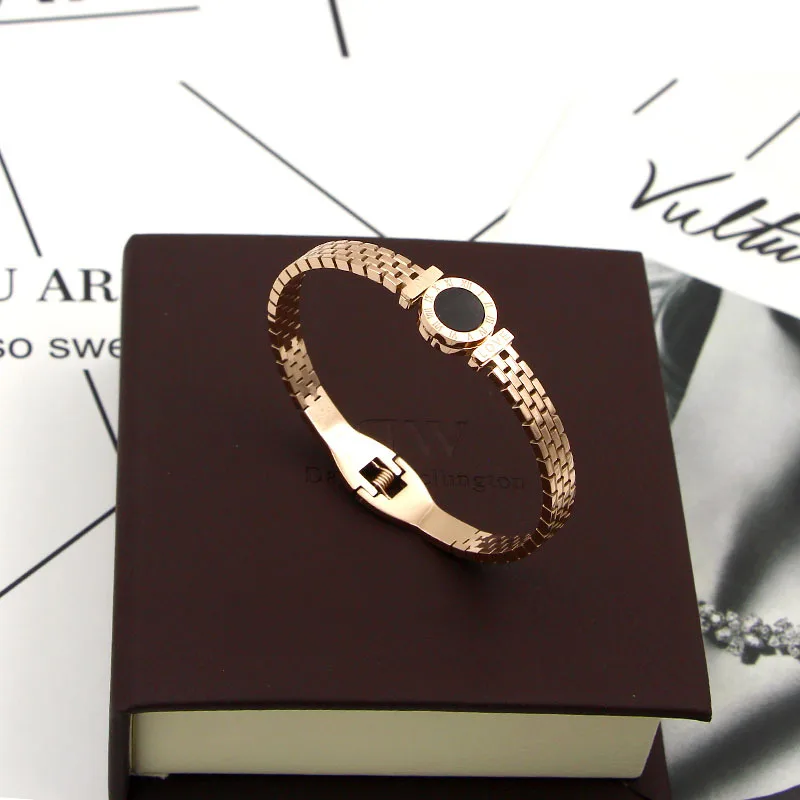 Браслет из нержавеющей стали с гравировкой в римском стиле|Браслеты| |