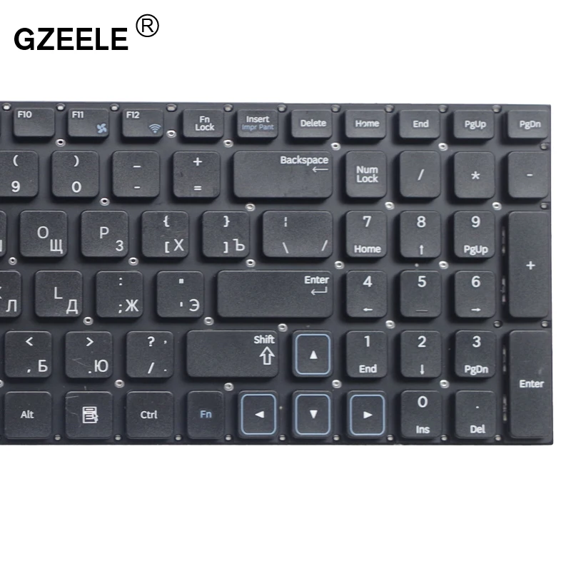 Русская клавиатура для ноутбука Samsung NP 300E5A 300E5C 305E5A NP300E5A 300V5A 305V5A 300E5X RU черная |