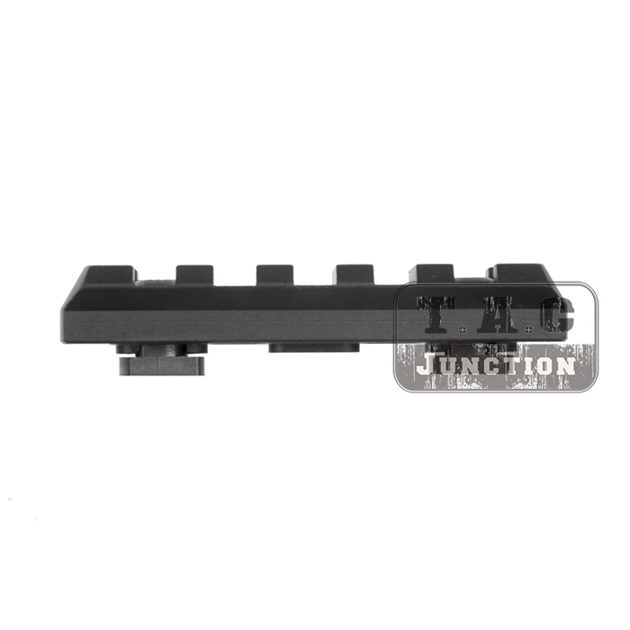 Тактический M-LOK 5 Слот Пикатинни/Вивер сегмент алюминиевый адаптер для MLOK Handguard передний раздел 2,5 дюймов 65 мм