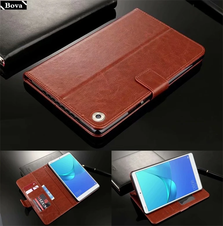 

card holder cover case for Huawei MediaPad M5 8 (8.4-inches) Pu leather case tablet case flip cover protective coque fundas