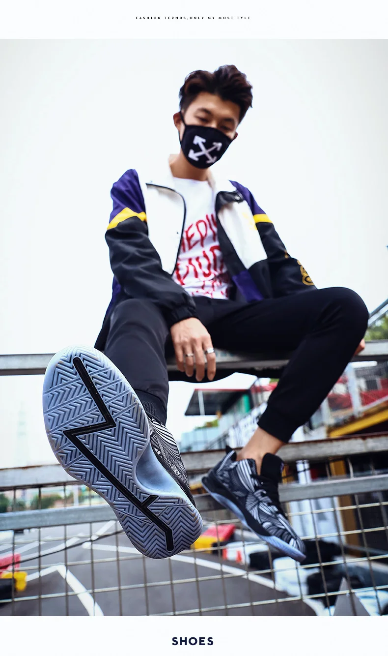 Новинка Jordan Kyrie 4 Баскетбольная обувь уличный большого размера спортивная обувь для мужчин jordan uptempo Кроссовки Ретро Высокая Баскетбольная обувь