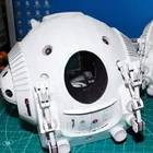 DIY бумажное ремесло 2001 космический POD космическая Одиссея EVA podz Одна капсула бумажная модель мальчик подарок развивающая игрушка