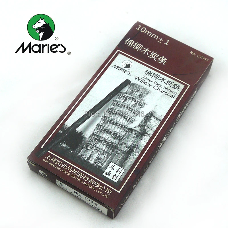 Натуральный Ивовый уголь LifeMaster Maries 12*1 см 5 шт./компл. 2 компл./лот для рисования