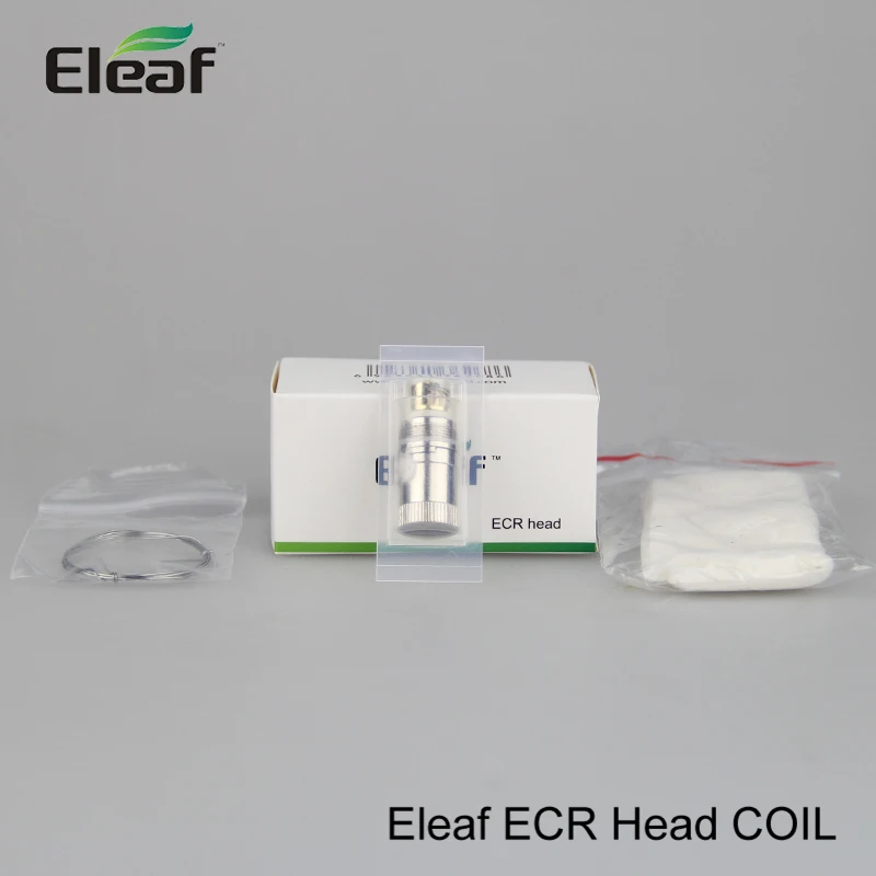 Оригинальный 5 шт./лот Eleaf ECR RBA распылитель катушка головы многоразовые катушки Vape