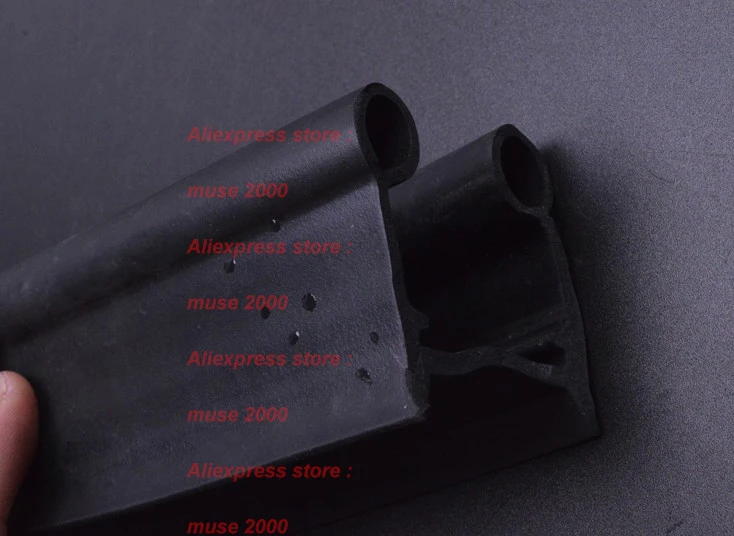 Уплотнительная лента для двери холодного хранения EPDM с двойным отверстием