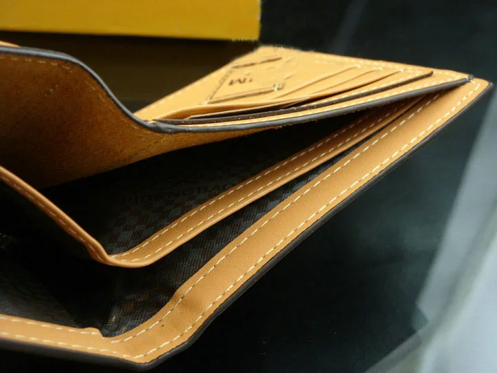 Высокое качество модный бренд мужской кошелек Кожаный клатч много карт сумка