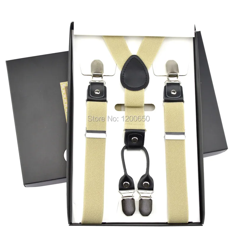 Подтяжки с 4 пряжками для мужчин и женщин эластичные регулируемые подтяжки брюк