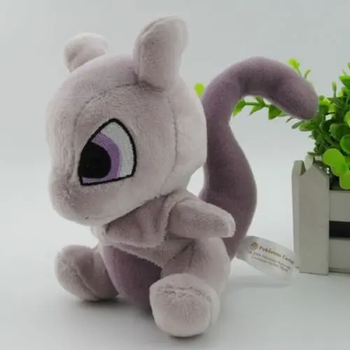 Покемон Оригинал Mewtwo мягкая плюшевая игрушка кукла 6 дюймов Новинка|doll stuffed|toy