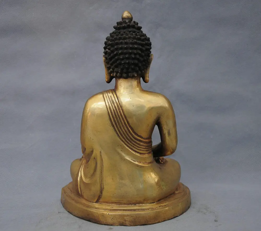 

China Tibetan Buddhism Bronze Shakyamuni Buddha Statue