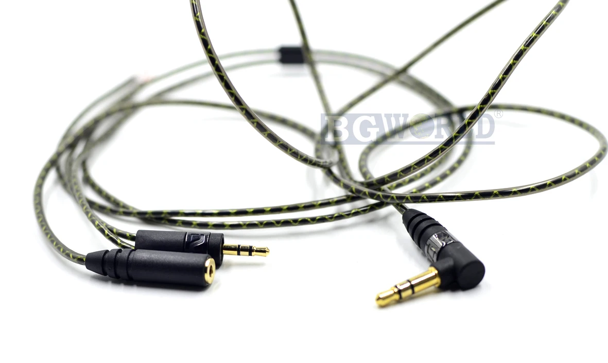 Bgworld Замена провода Earmax аудио стерео наушники удлинитель шнур для SENNHEISER IE800 IE 800 наушники гарнитура часть