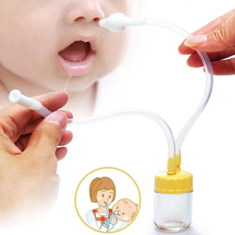 Горячий для младенцев безопасная Чистка носа детский вакуумный отсасывающий