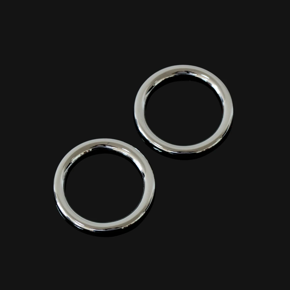 ABS хромированная отделка аудио кольцо автомобильные наклейки дверной динамик