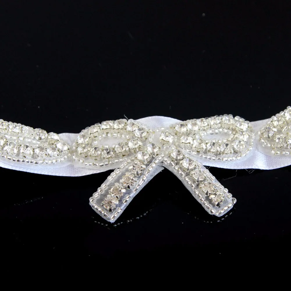 1 шт. серебряная аппликация со стразами с плоской задней частью украшенная