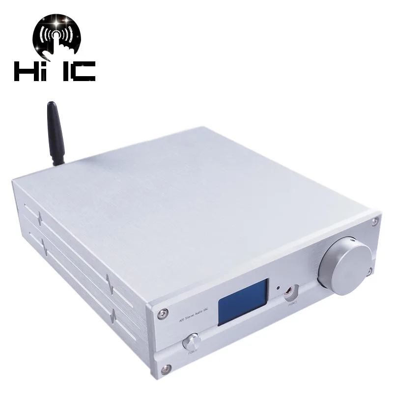 Hi Fi аудио декодер ES9038Q2M USB DAC XMOS XU208 DSD512 32 бит/384 кГц TPA6120A2 COAX/OPT/USB/Bluetooth 5 0 вход OLED