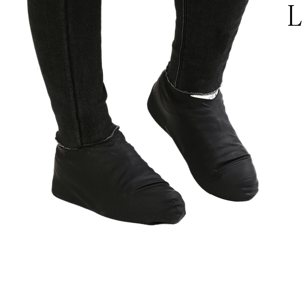 1 пара Резиновые противоскользящие водонепроницаемые бахилы многоразовые