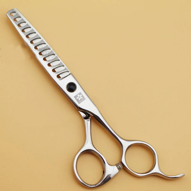 Профессиональные ножницы для филировки 6 дюймов 12 Зубцов стрижки собак|dog grooming