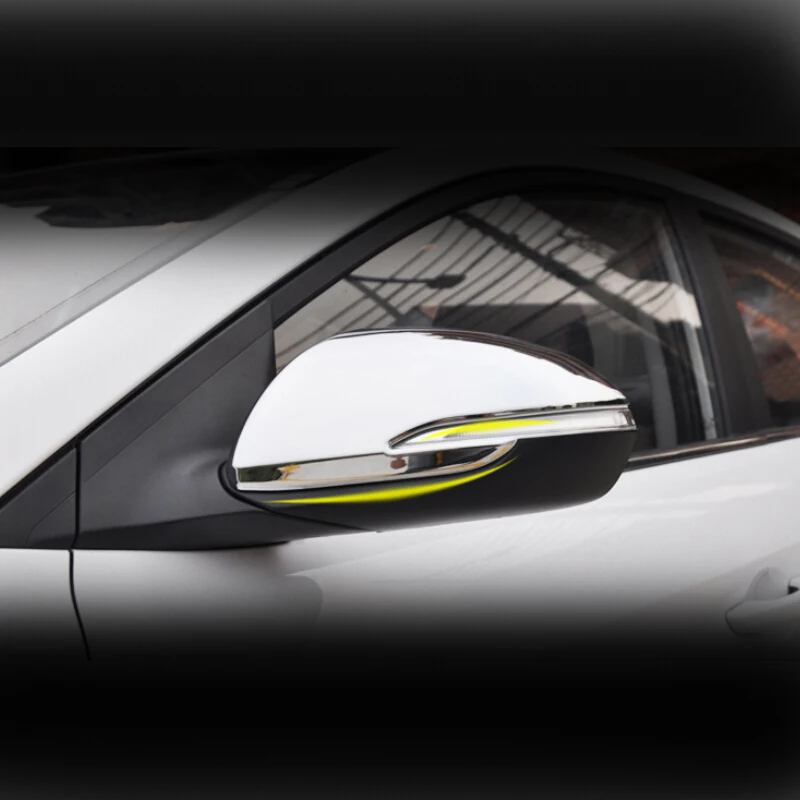 Для Hyundai Elantra Avante 2016 2017 ABS Хромированная дверная боковая крышка зеркала заднего