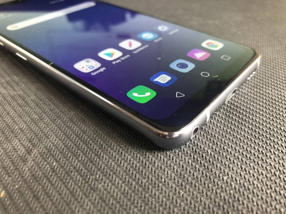 Разблокированный LG G7 ThinQ G710 LTE Android Восьмиядерный двойной 16 Мп задняя камера 2160P 6," 64G rom 4G ram NFC Android мобильный телефон