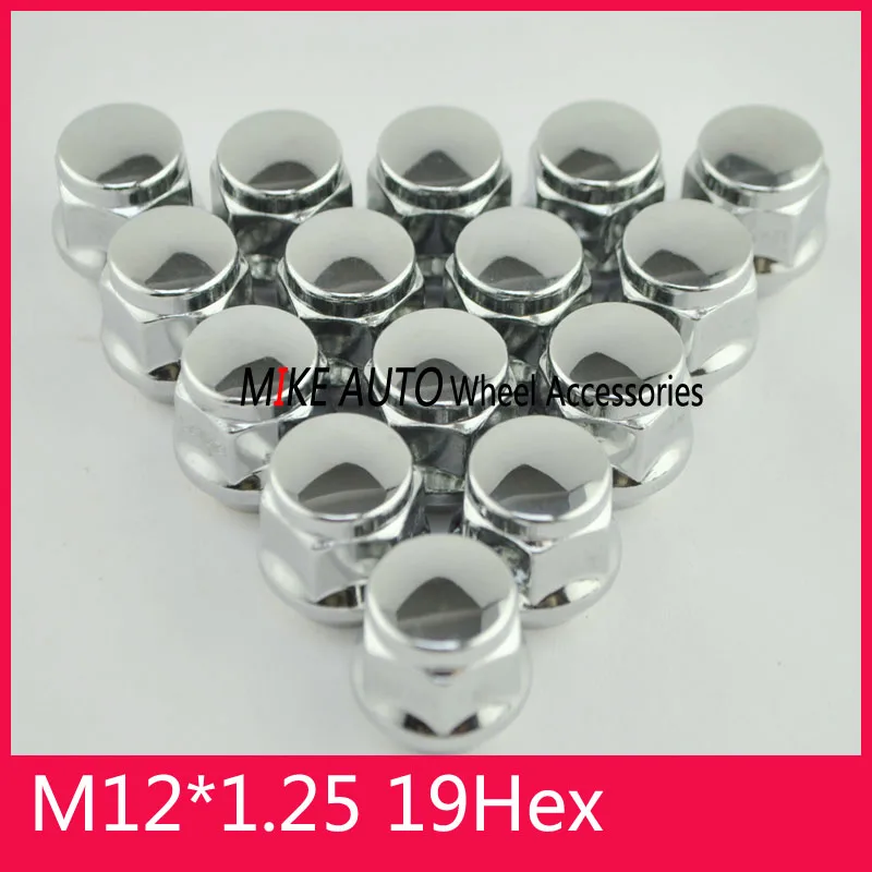 20pcs M12x1.25 Alloy Steel Wheel Lug Nuts hex19 length 25mm Anti-theft Kit Bolt Fit For Nissan Subaru infiniti |